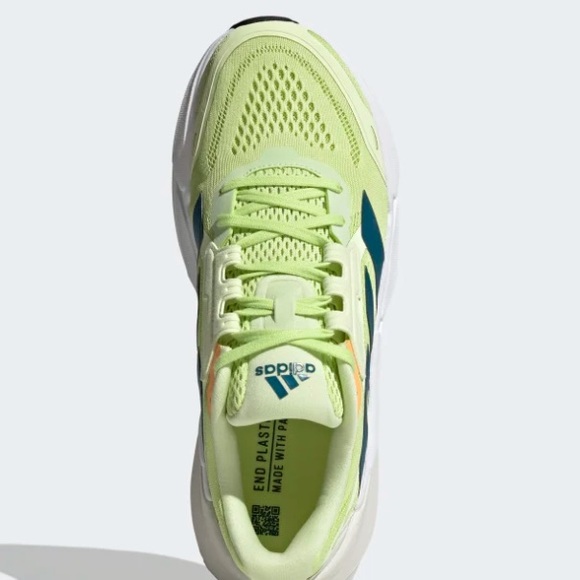 Mens Adidas ADISTAR Pulse Lime / Real Teal / Flash Orange GX3014 Running Size 10 - Picture 2 of 9